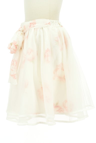 LIZ LISA（リズリサ）の古着「花柄チュールミニスカート（スカート）」大画像３へ