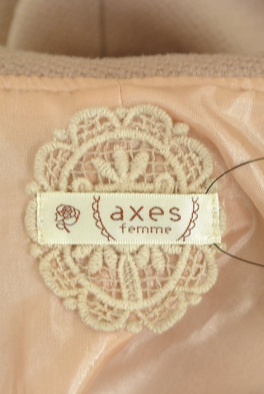 axes femme（アクシーズファム）の古着「ベルト付きフリルデザインコート（コート）」大画像６へ