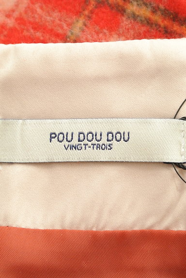 POU DOU DOU（プードゥドゥ）の古着「チェック柄ボタンデザインスカート（スカート）」大画像６へ