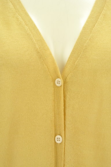 POU DOU DOU（プードゥドゥ）の古着「ポケット配色透かしカーディガン（カーディガン・ボレロ）」大画像４へ