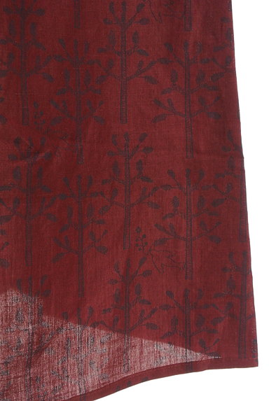 POU DOU DOU（プードゥドゥ）の古着「木と小鳥のリネンブレンドスカート（スカート）」大画像５へ