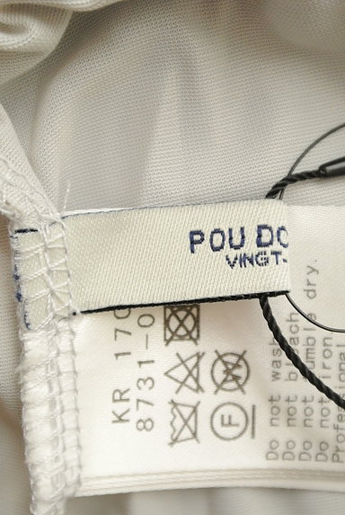 POU DOU DOU（プードゥドゥ）の古着「配色プリーツとろみワイドパンツ（パンツ）」大画像６へ