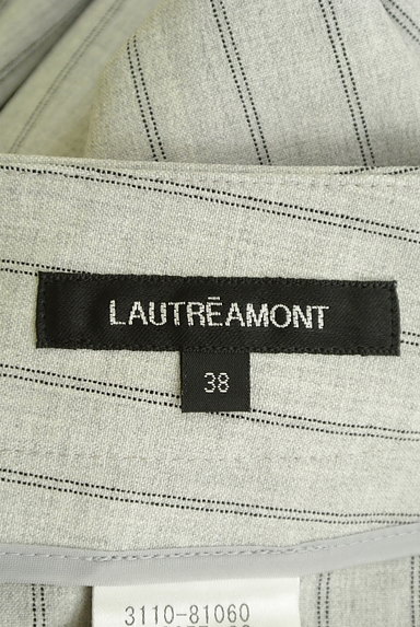 LAUTREAMONT（ロートレアモン）の古着「ストライプ柄テーパードパンツ（パンツ）」大画像６へ