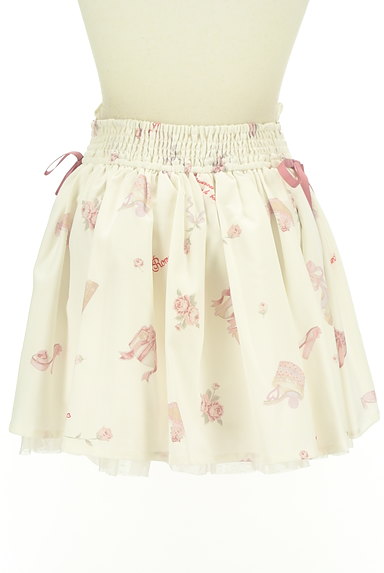 LIZ LISA（リズリサ）の古着「サイドリボン花柄ミニフレアスカート（ミニスカート）」大画像２へ