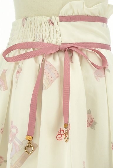 LIZ LISA（リズリサ）の古着「サイドリボン花柄ミニフレアスカート（ミニスカート）」大画像４へ