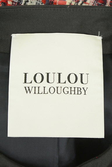 Loulou Willoughby（ルルウィルビー）の古着「フリンジツイードノーカラージャケット（ジャケット）」大画像６へ