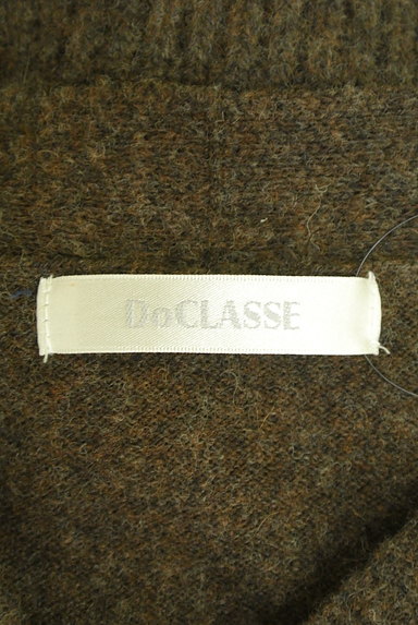 DoCLASSE（ドゥクラッセ）の古着「サイドスリットVネックニット（セーター）」大画像６へ