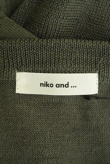 niko and...（ニコ アンド）の古着「イレギュラーヘム七分袖ニット（ニット）」大画像６へ