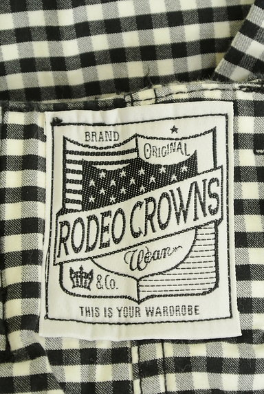 RODEO CROWNS（ロデオクラウン）の古着「ギンガムチェック柄裾ゴムパンツ（パンツ）」大画像６へ