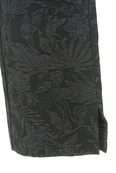 NARA CAMICIE（ナラカミーチェ）の古着「花柄ジャガードテーパードパンツ（パンツ）」大画像４へ