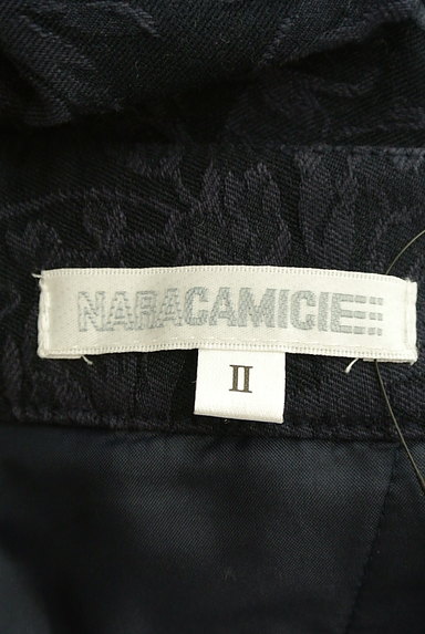 NARA CAMICIE（ナラカミーチェ）の古着「花柄ジャガードテーパードパンツ（パンツ）」大画像６へ