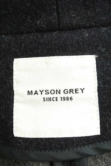 MAYSON GREY（メイソングレイ）の古着「ウエストリボンウールコート（コート）」大画像６へ