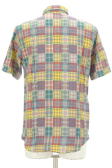 PAPAS（パパス）の古着「チェック柄コットンシャツ（カジュアルシャツ）」大画像２へ