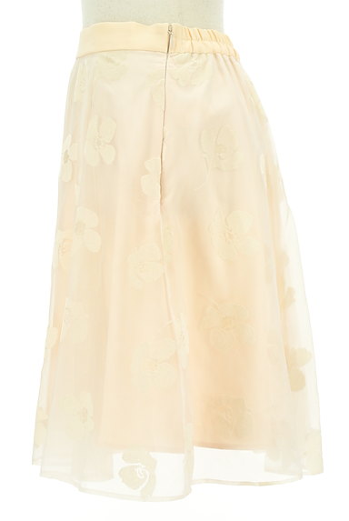 JILL by JILLSTUART（ジルバイジルスチュアート）の古着「フロッキー花柄シアーミニスカート（スカート）」大画像３へ