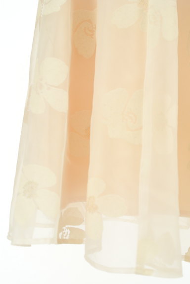 JILL by JILLSTUART（ジルバイジルスチュアート）の古着「フロッキー花柄シアーミニスカート（スカート）」大画像５へ
