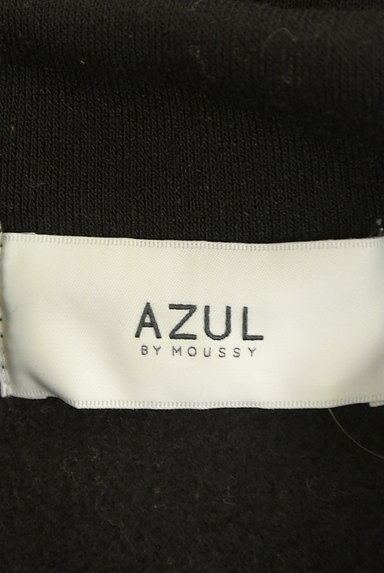 AZUL by moussy（アズールバイマウジー）の古着「ワンポイントロゴモックネックスウェット（スウェット・パーカー）」大画像６へ