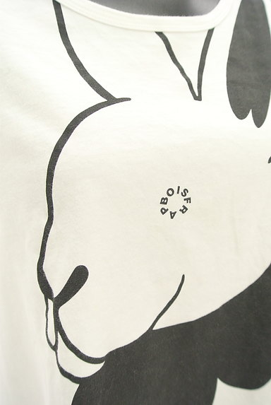 FRAPBOIS（フラボア）の古着「ウサギプリントTシャツ（Ｔシャツ）」大画像４へ