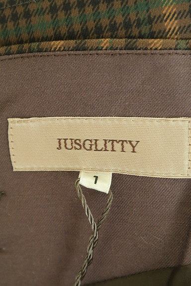 JUSGLITTY（ジャスグリッティー）の古着「ウエストリボン裾フレアマキシスカート（ロングスカート・マキシスカート）」大画像６へ