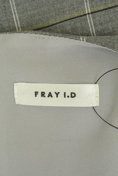 FRAY I.D（フレイアイディー）の古着「レイヤード風チェック柄カットソー（カットソー・プルオーバー）」大画像６へ