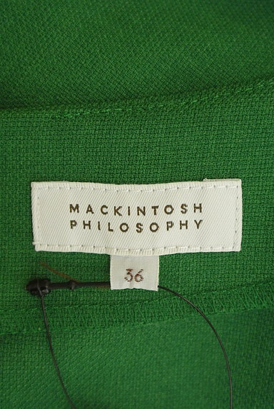 MACKINTOSH PHILOSOPHY（マッキントッシュ フィロソフィー）の古着「メリハリリボンベルトワンピース（ワンピース・チュニック）」大画像６へ