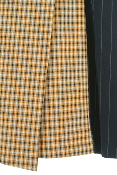 REDYAZEL（レディアゼル）の古着「柄切替ラップ風スカート（ロングスカート・マキシスカート）」大画像５へ