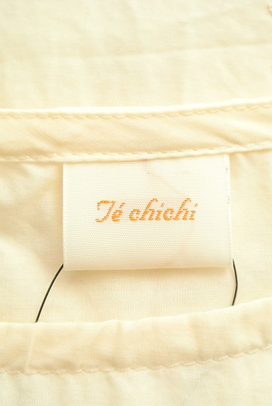 Te chichi（テチチ）の古着「艶刺繍のスカラッププルオーバー（カットソー・プルオーバー）」大画像６へ