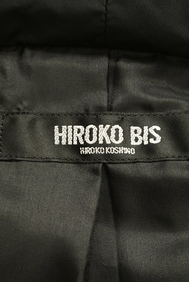 HIROKO BIS（ヒロコビス）の古着「ウール切替ミドルダウンコート（ダウンジャケット・ダウンコート）」大画像６へ