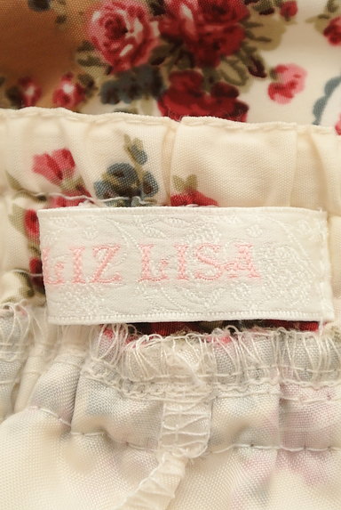 LIZ LISA（リズリサ）の古着「ローズ柄プリーツキュロット（ショートパンツ・ハーフパンツ）」大画像６へ