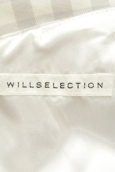 WILLSELECTION（ウィルセレクション）の古着「サイドリボンギンガムワンピース（ワンピース・チュニック）」大画像６へ