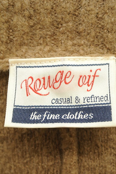 Rouge vif La cle（ルージュヴィフラクレ）の古着「ファーポケットドルマンロング丈ニット（セーター）」大画像６へ