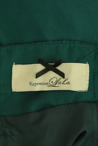 Supreme.La.La（シュープリームララ）の古着「大きなリボンのカラーフレアスカート（スカート）」大画像６へ
