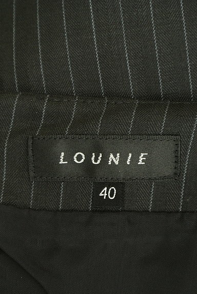 LOUNIE（ルーニィ）の古着「裾レースストライプタイトスカート（スカート）」大画像６へ