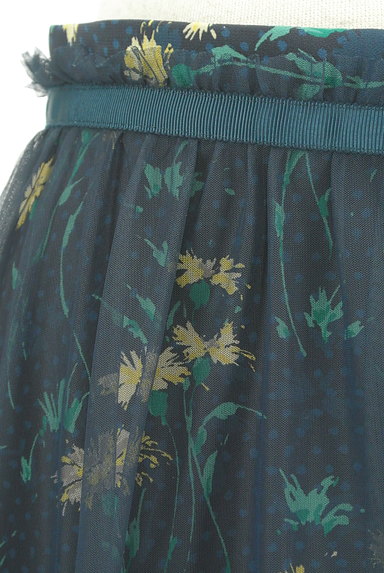 ketty（ケティ）の古着「花柄チュールロングスカート（ロングスカート・マキシスカート）」大画像４へ