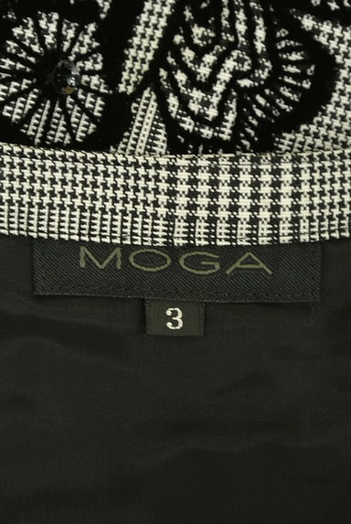 MOGA（モガ）の古着「チェック×花柄プリント膝下丈スカート（ロングスカート・マキシスカート）」大画像６へ
