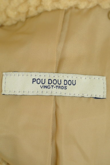 POU DOU DOU（プードゥドゥ）の古着「ボア襟パイピングショートコート（コート）」大画像６へ