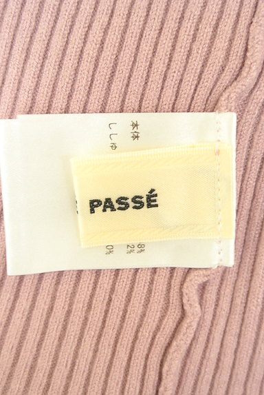 LAISSE PASSE（レッセパッセ）の古着「刺繍ネックラインリブニット（ニット）」大画像６へ
