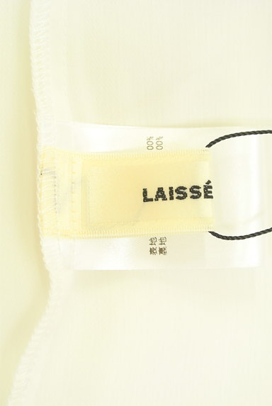 LAISSE PASSE（レッセパッセ）の古着「ティアード袖シアー楊柳カットソー（カットソー・プルオーバー）」大画像６へ