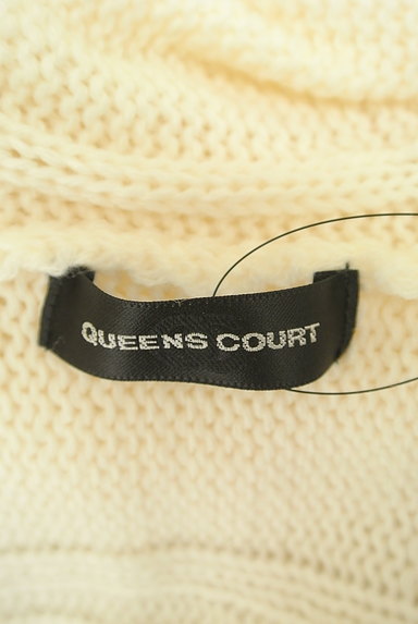 QUEENS COURT（クイーンズコート）の古着「ケーブル編みショートボレロ（カーディガン・ボレロ）」大画像６へ