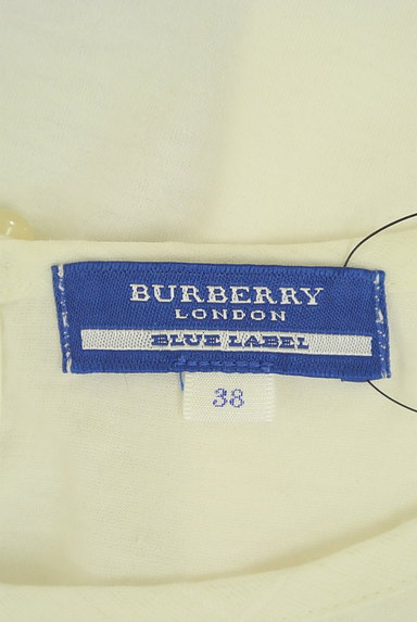 BURBERRY BLUE LABEL（バーバリーブルーレーベル）の古着「シアーパフスリーブフレアカットソー（カットソー・プルオーバー）」大画像６へ