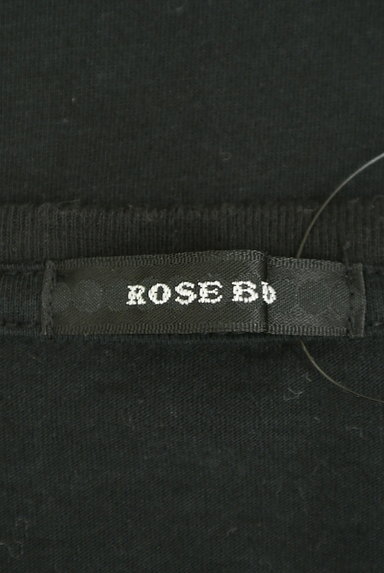 ROSE BUD（ローズバッド）の古着「きらっとロゴプリントＴシャツ（Ｔシャツ）」大画像６へ