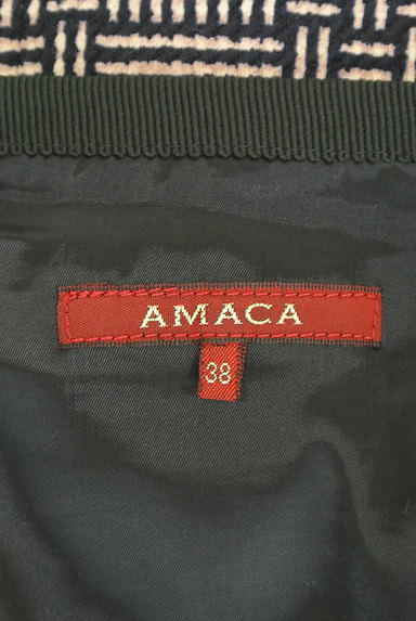 AMACA（アマカ）の古着「膝下丈幾何学模様フレアスカート（スカート）」大画像６へ