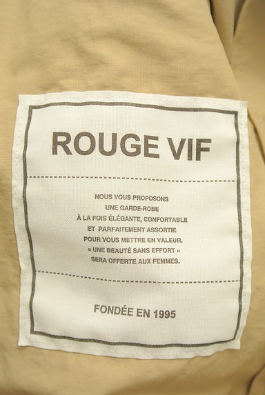 Rouge vif（ルージュヴィフ）の古着「洗えるベルト付きナイロンブルゾン（ブルゾン・スタジャン）」大画像６へ