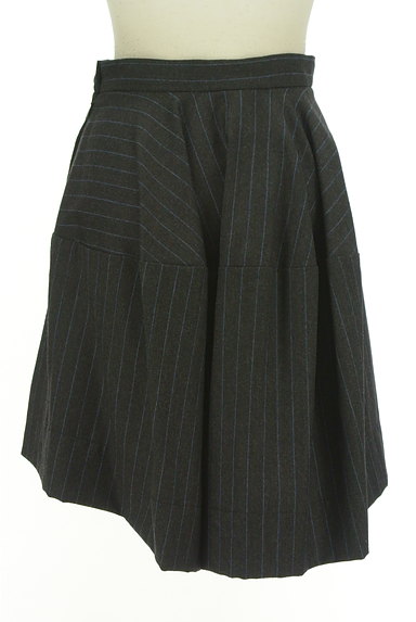 Vivienne Westwood（ヴィヴィアンウエストウッド）の古着「変形ストライプミニスカート（ミニスカート）」大画像２へ