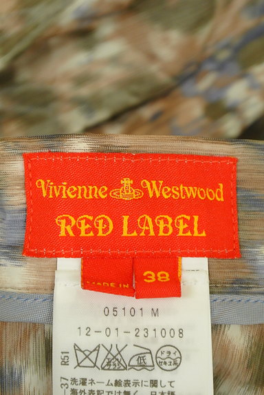 Vivienne Westwood（ヴィヴィアンウエストウッド）の古着「ニュアンス総柄フレアスカート（スカート）」大画像６へ