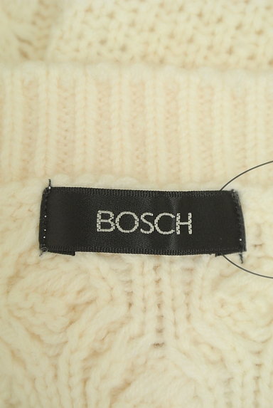 BOSCH（ボッシュ）の古着「キーネックケーブル編みセーター（セーター）」大画像６へ