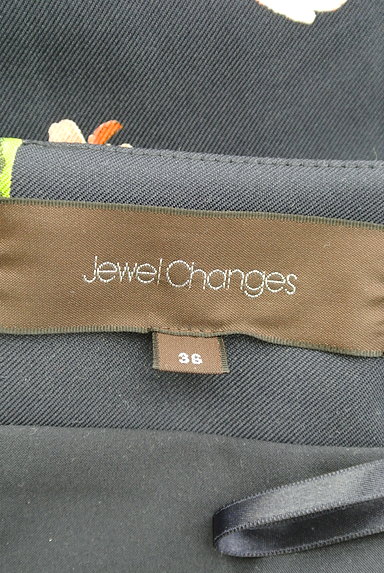 Jewel Changes（ジュエルチェンジズ）の古着「フラワープリントフレアスカート（ロングスカート・マキシスカート）」大画像６へ