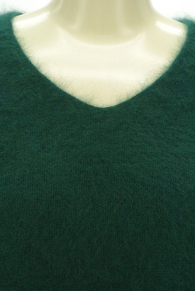 soeur7（スール）の古着「Vネックウールニットトップス（セーター）」大画像４へ