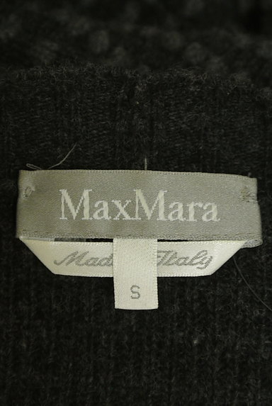 MAX MARA（マックスマーラ）の古着「ウエストリボン付きロングニットカーディガン（カーディガン・ボレロ）」大画像６へ