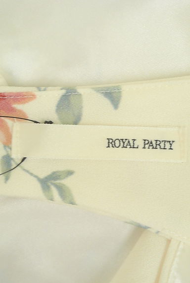 ROYAL PARTY（ロイヤルパーティ）の古着「花柄背中開きワンピース（ワンピース・チュニック）」大画像６へ