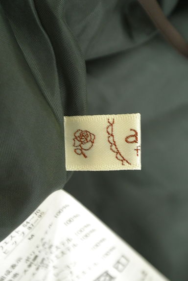 axes femme（アクシーズファム）の古着「膝下丈小花柄刺繍ベロアフレアスカート（ロングスカート・マキシスカート）」大画像６へ